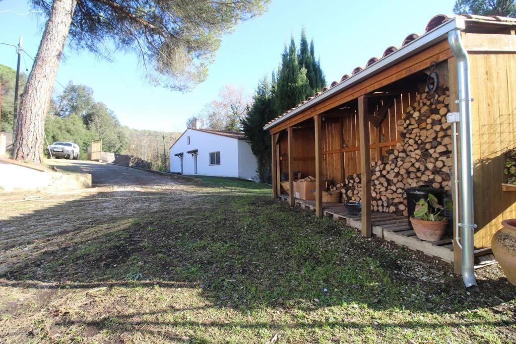 Casa Con Piscina Cerca De Gironaヴィラ エクステリア 写真